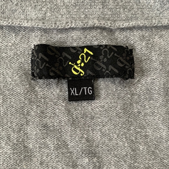 G21 XL grey cardigan - Picture 2 of 3